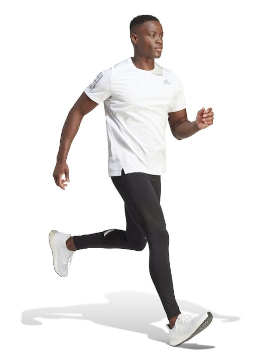 adidas Run It Ανδρικό Αθλητικό Κολάν Μακρύ Μαύρο