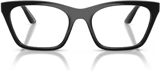 Women's Acetate Cat Eye Prescription Eyeglass Frame Black EA4274BU 50171W