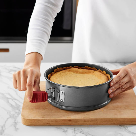 Lekue Bakeware Tin For Cake Round Ceramic With Removable Bottom 20x20cm
