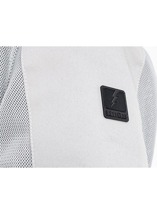 John Doe Aero Mesh Summer Men's Riding Jacket Artic White