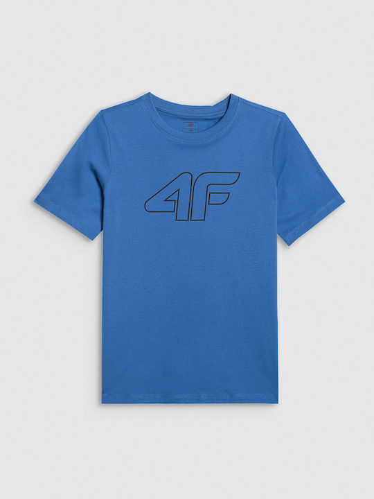 4F T-shirt Blue