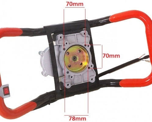 "brushcutter Accessory 'earth Auger'"