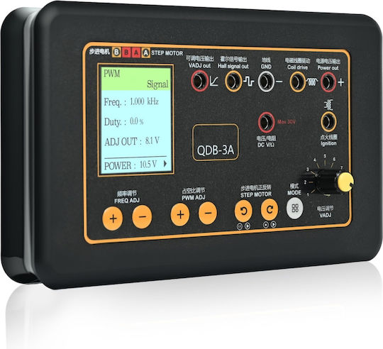 Tester Actuator Auto Qdb-3a – Simulator Driver Pwm 12v/24v Ecran Color 1.8" Măsurare Tensiune Rezistență Test Bobină Injector Motor Pas cu Pas