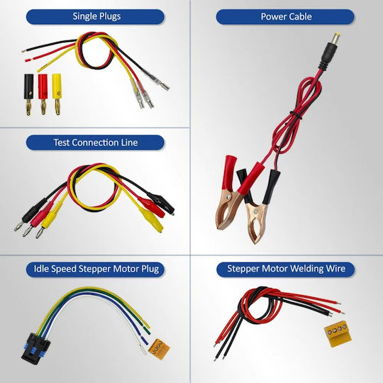 Tester Actuator Bobină de Aprindere Auto Qdb-5a Osciloscop Multimetru Digital Generator de Semnal Pwm Driver Motor Pas cu Pas
