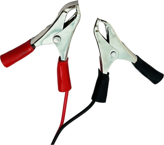Tester Digital de Baterii cu Cleme de Crocodil