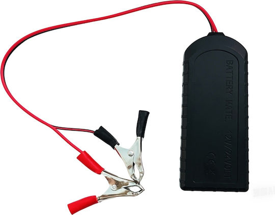 Tester Digital de Baterii cu Cleme de Crocodil
