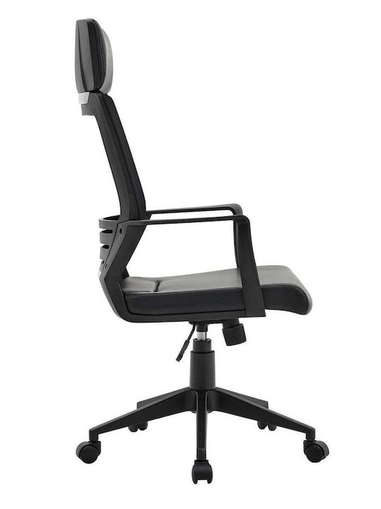 Executive Office Chair with Arms Black