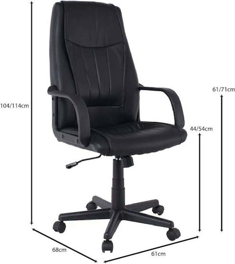 Cf1410 Scaun De Birou De Director Negru