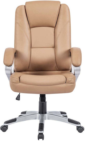Cf6950 Exekutive Bürostuhl mit Einstellbaren Armen Beige