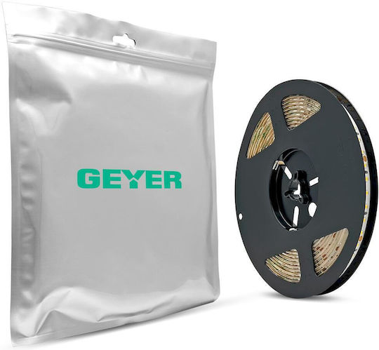 Geyer Waterproof LED Strip 24V Warm White Light 5m