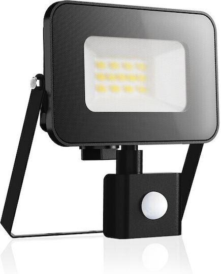 Fos me Προβολέας LED 10W Ψυχρό Λευκό 6500K με Αισθητήρα Κίνησης
