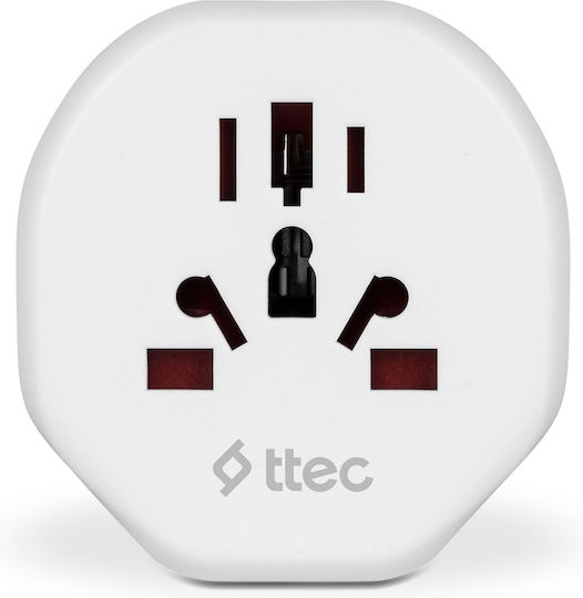 TTEC UK to Greece Socket Adapter