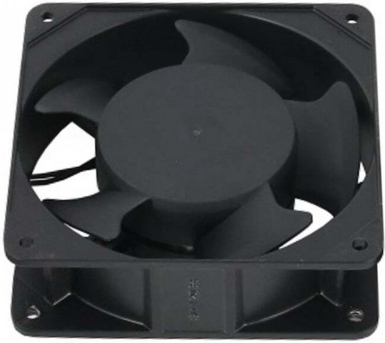 DateUp Ventilator de Perete pentru Baie Negru