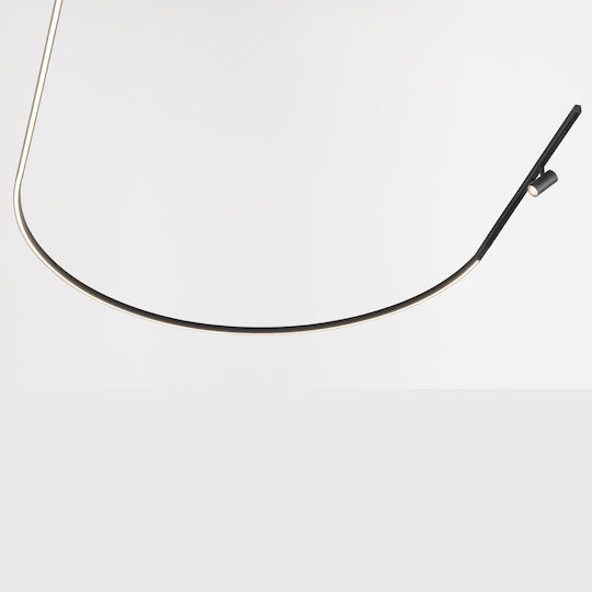 Μαγνητικη Ραγα Surface Pendant Curved Track 5mm Φ.60cm Ν 25162