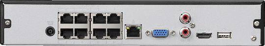 BCS BCS-L-NVR0801-4KE-8P Überwachungsvideorekorder