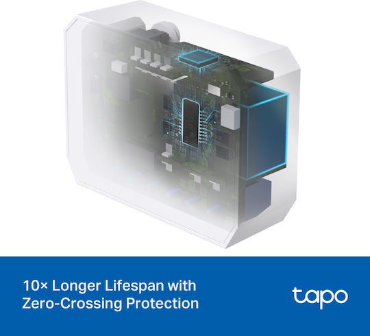 TP-LINK Tapo S110E Интелигентен Превключвател Wi-Fi и Bluetooth 10A