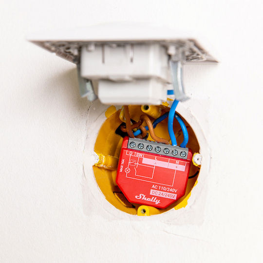 Shelly 1pm Gen3 Intelligenter Schalter Wi-Fi & Bluetooth 16A 2 Stück