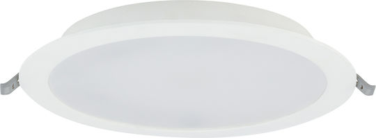 Nowodvorski Χωνευτό LED Panel 24W με Φυσικό Λευκό Φως 4000K