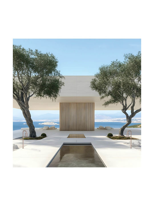 Φωτιστικό Δαπέδου E523 11,5x26,2x80cm Led 360lm 6w 3000k Coffee