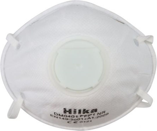Hilka Mask Half Face with FFP1 Protection Filter 5pcs