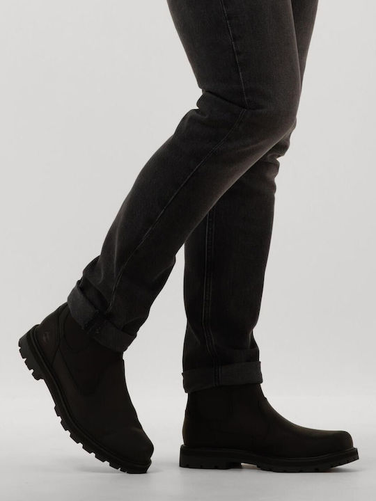 Britton Road Black Chelsea Boots