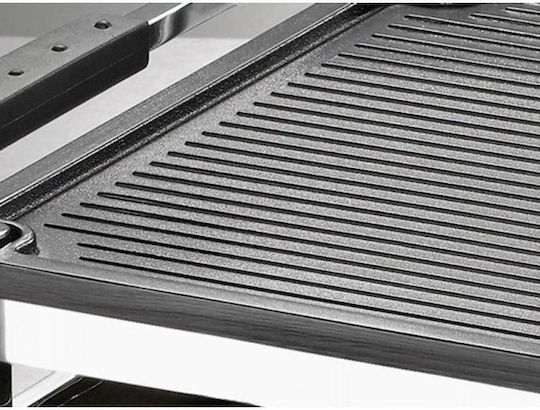 Rommelsbacher Επιτραπέζια Ηλεκτρική Ψησταριά Raclette Αυλακωτής Πλάκας 1000W με Ρυθμιζόμενο Θερμοστάτη 22.5x37εκ.