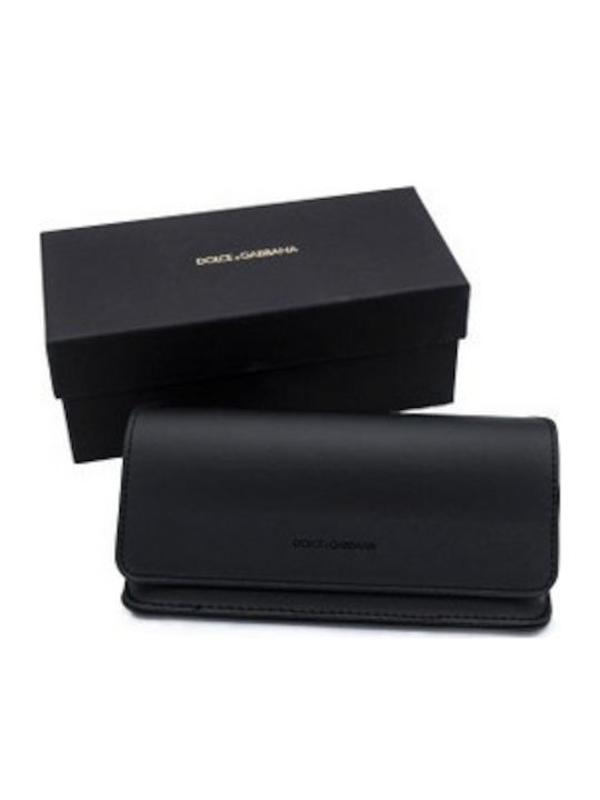 Dolce & Gabbana Unisex Sunglasses With Black Horn-Rimmed Frame And Grey Lens DG4536 501/87