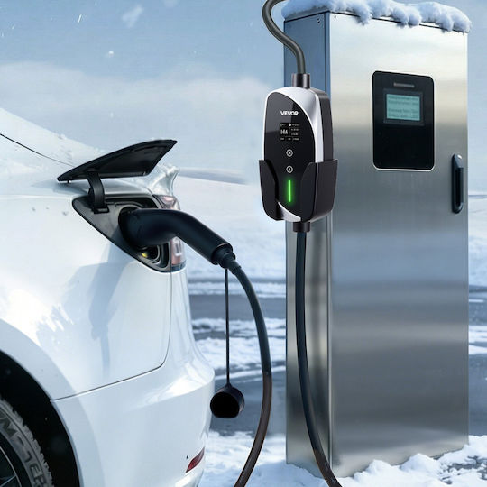 Vevor Portable Single Phase Charging Station 3.6kW with Built-in Type 2 Cable OGBXCDQPM36K4SFRT001V2