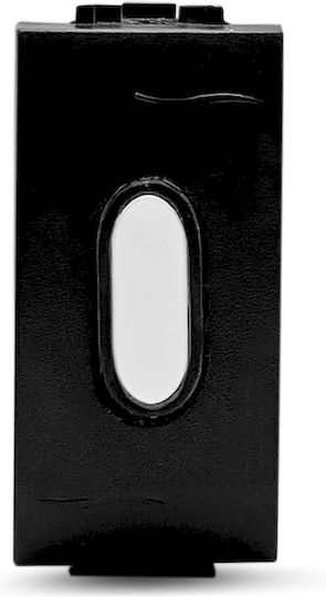 Geyer Vertiefter Dimmerschalter mit Rahmen Klassischer Schaltfläche 300W in Schwarz Farbe