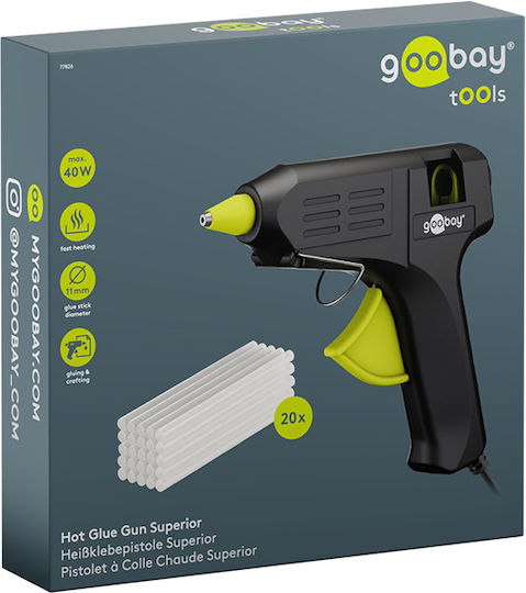 Goobay Πιστόλι Θερμοκόλλησης 40W για Ράβδους Σιλικόνης 11mm