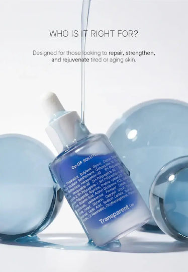 Transparent Lab Cu-GF Lösung Anti-Aging Serum für das Gesicht mit Peptide 30ml