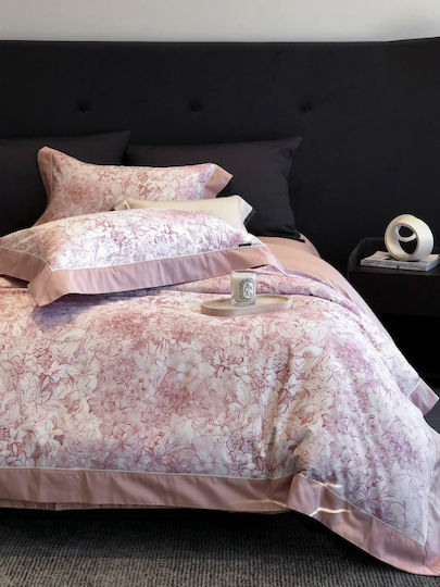 Σετ Παπλωματοθήκη Υπέρδιπλη 220x240cm 2 Μαξιλαροθήκες & 1 Σεντόνι Ροζ Σετ Παπλωματοθήκη Υπέρδιπλη 220x240cm 2 Μαξιλαροθήκες & 1 Σεντόνι Ροζ