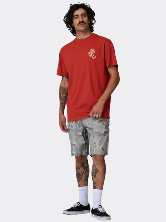 Screaming Hand T-shirt Κόκκινο