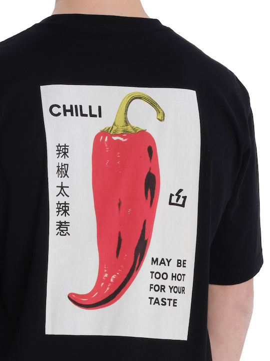 Tricou Chili 261.EM33.38-Negru