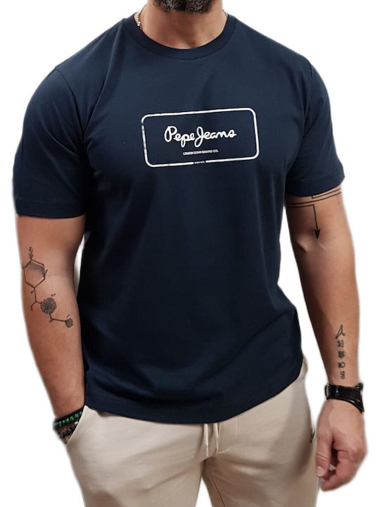 Pepe Jeans T-shirt Dulwich Blue PM5010365-594
