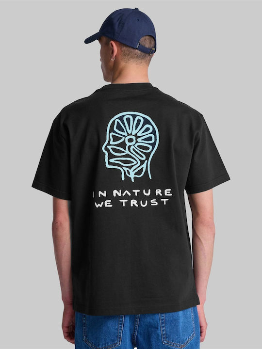 T-shirt Μαύρο