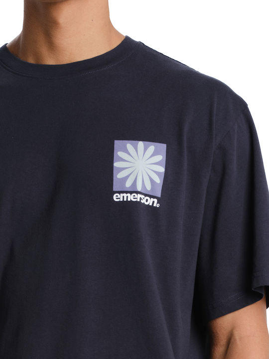 T-shirt Navy Μπλε