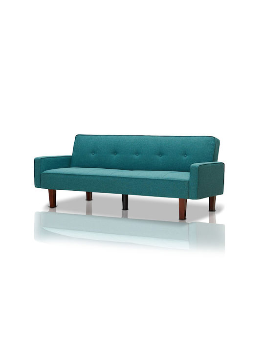 Dreisitzer Sofa Bett Türkis 188x80x97cm