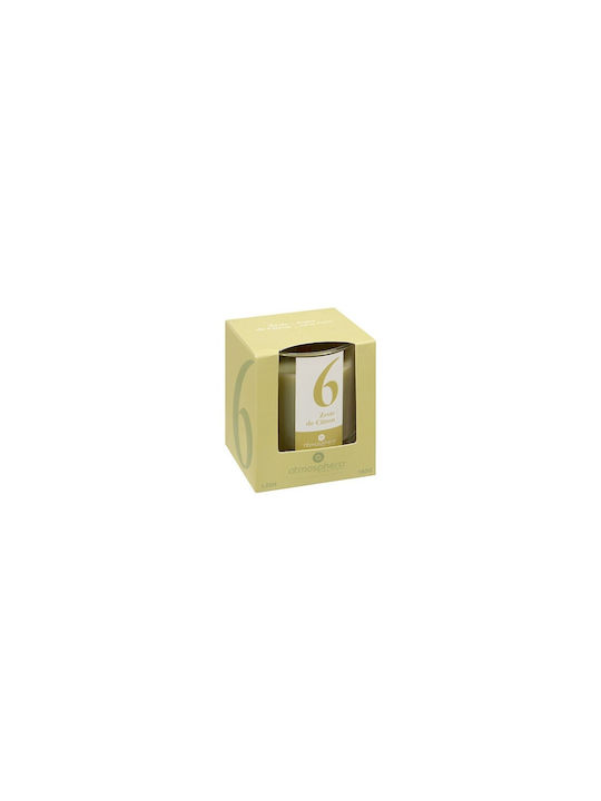 Atmosphera Aromatisches Kerze Lemon in Gefäß mit Parfüm Zitrone 180gr