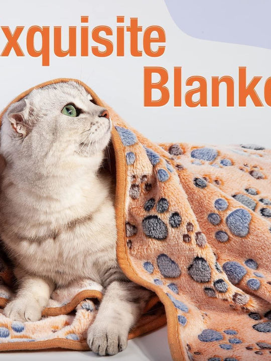 Ideaplus Pet Κουβέρτα Σκύλου Καφέ 75x50εκ.