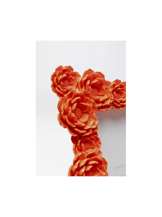 Kare Design Kunststoff Fotorahmen mit Orange Rahmen