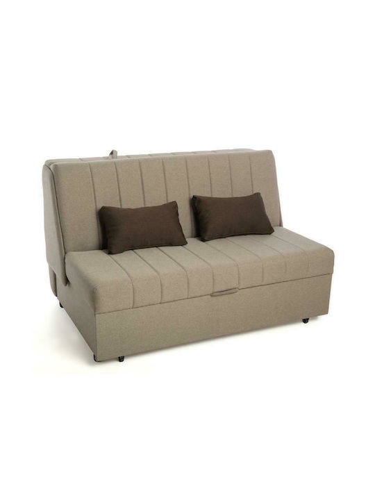 Montana Doppelsitzer Sofa Bett Braun 142x193x92cm