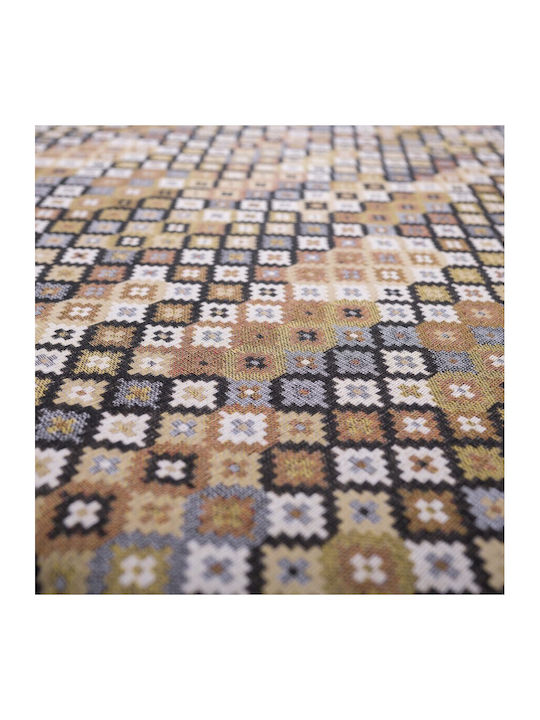 Teoran Checkered Tablecloth Carmona Multicolour 90x90cm