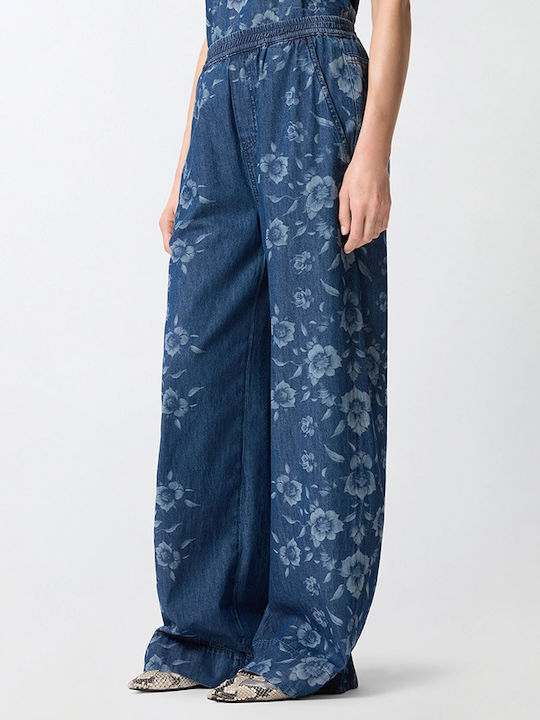 High Rise Women's Flared Jean Pants