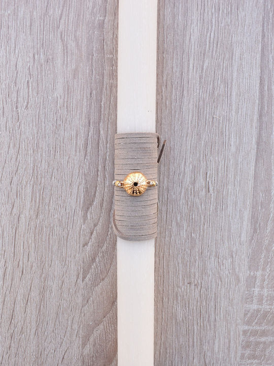 Osterkerze Runde Beduftete und Handgefertigte Beige