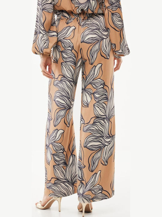Women's Fabric Trousers Multicolour