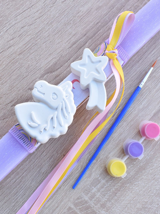 Easter Candle Unicorn Square Scented And Handmade Purple