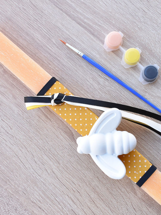 Lumanare De Paste Pătrată Parfumată Și Handmade Galbenă