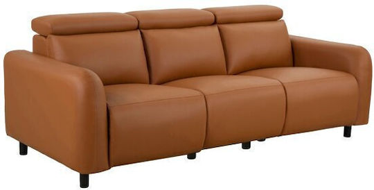 Denton 1511 Τριθέσιος από Δερματίνη 229x100x100εκ.