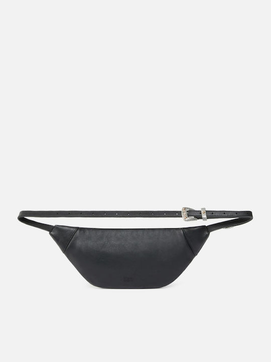 Pinko Women's Leather Bum Bag Black